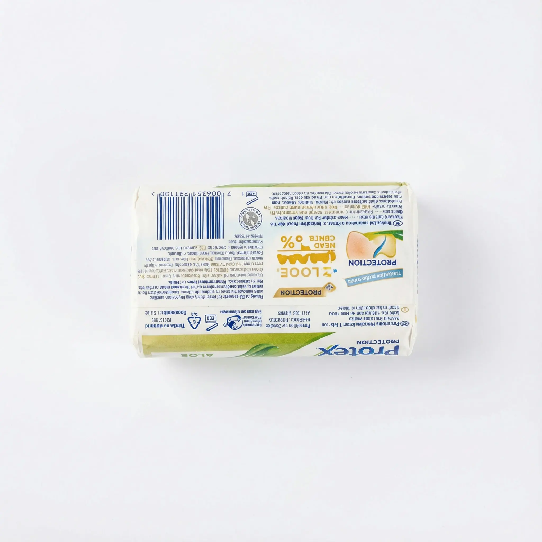 vue dessus savon aloe vera protection quotidienne